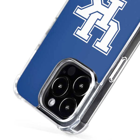 University of Kentucky UK on Blue iPhone 16 Pro MagSafe Case